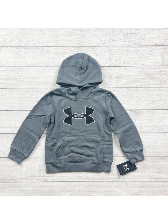 Under Armour Other - Under Armour Youth Gray Logo Pullover Hoodie Casual Lightweight Sweater NWT 4